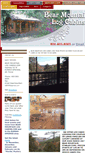 Mobile Screenshot of bearmountainlogcabins.com